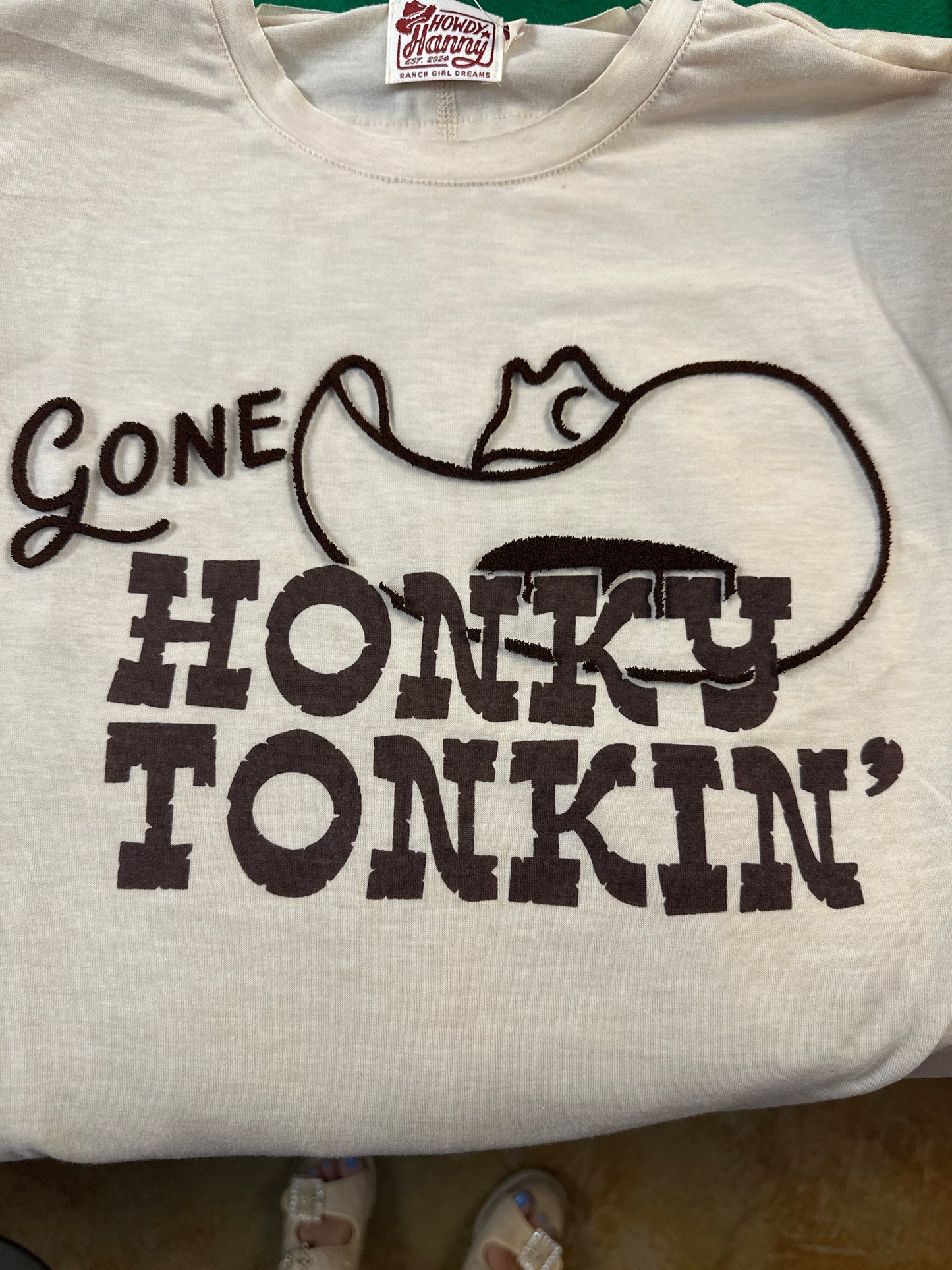 Gone Honky Tonkin tee