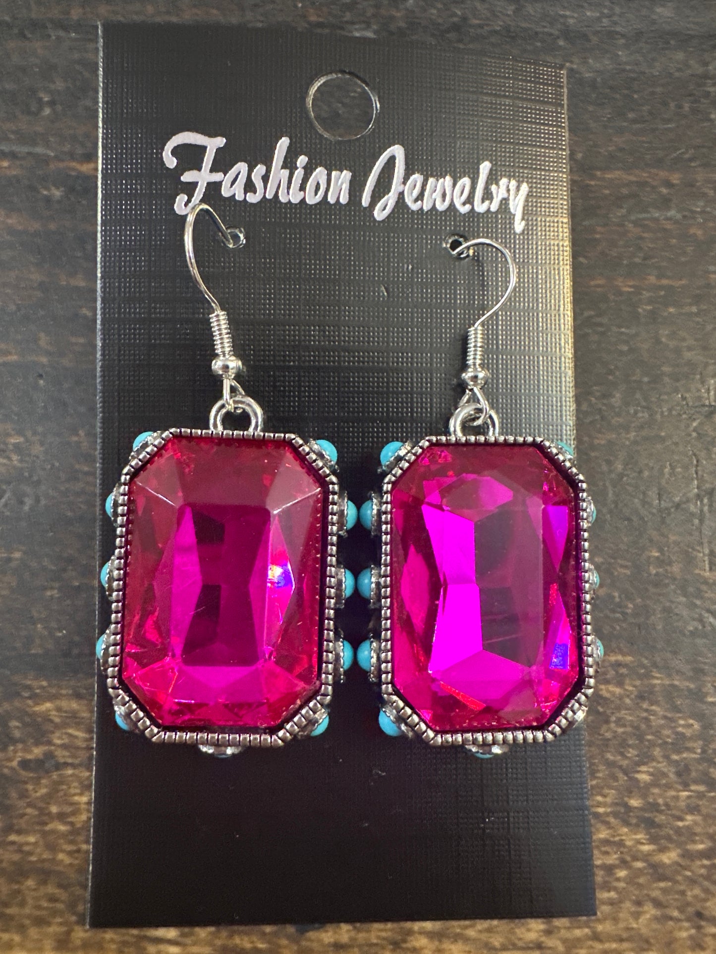 Crystal & Turq ear