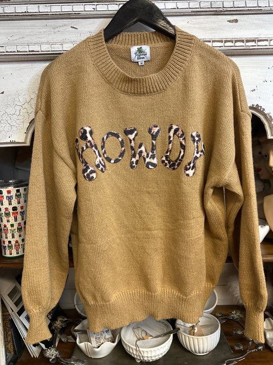Howdy Sweater
