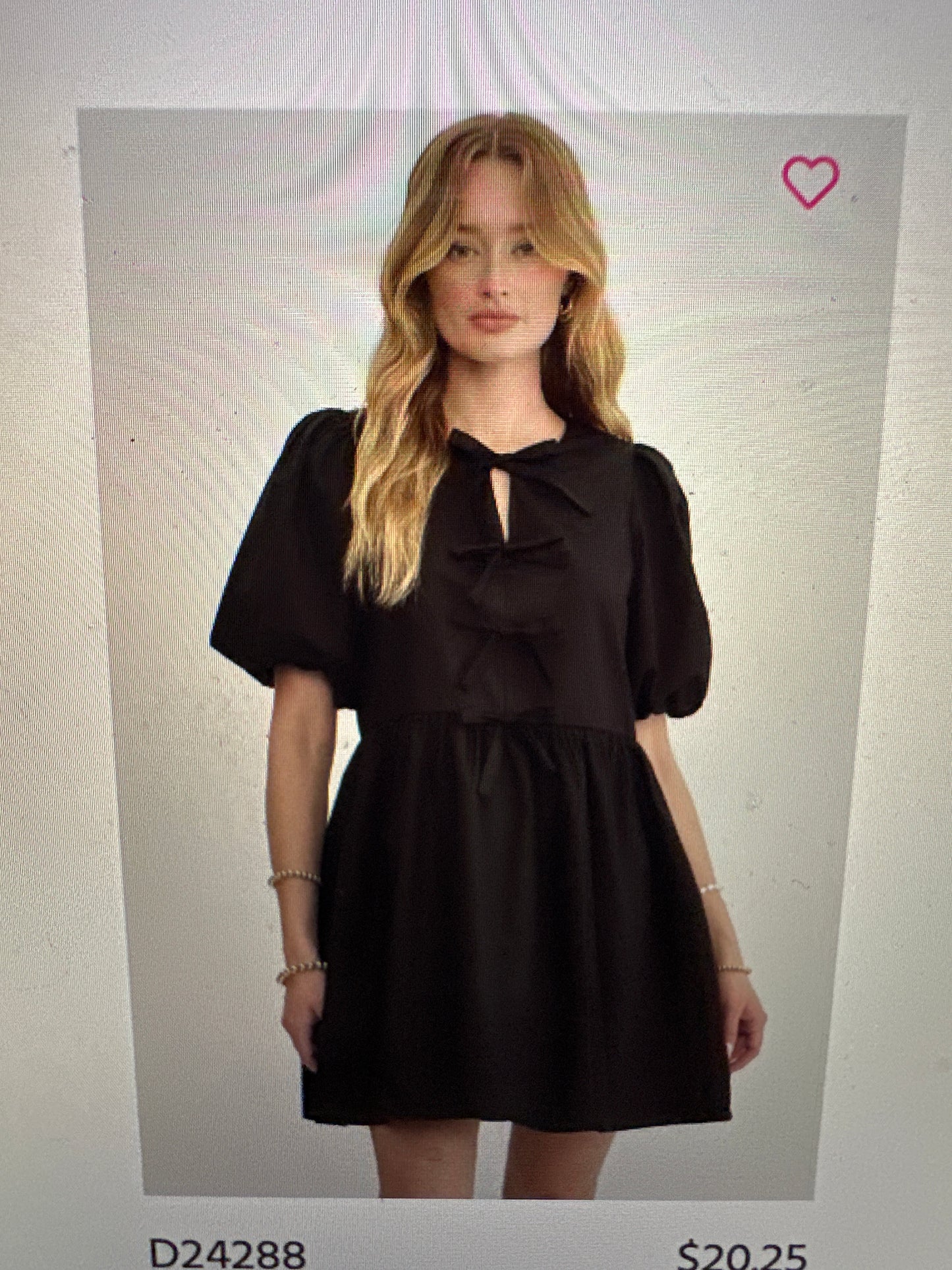 Black Tie Dress