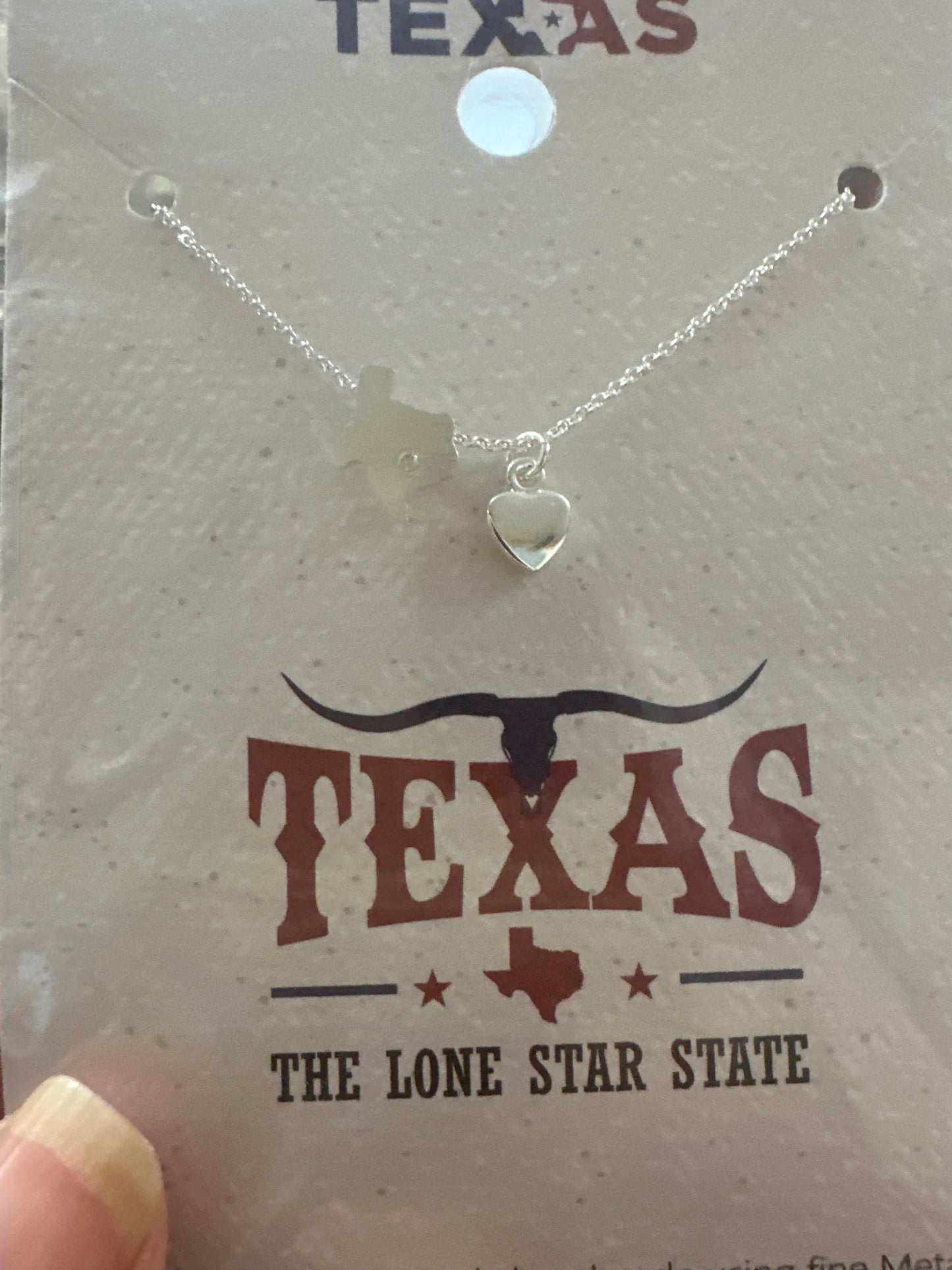 Small Tx necklace
