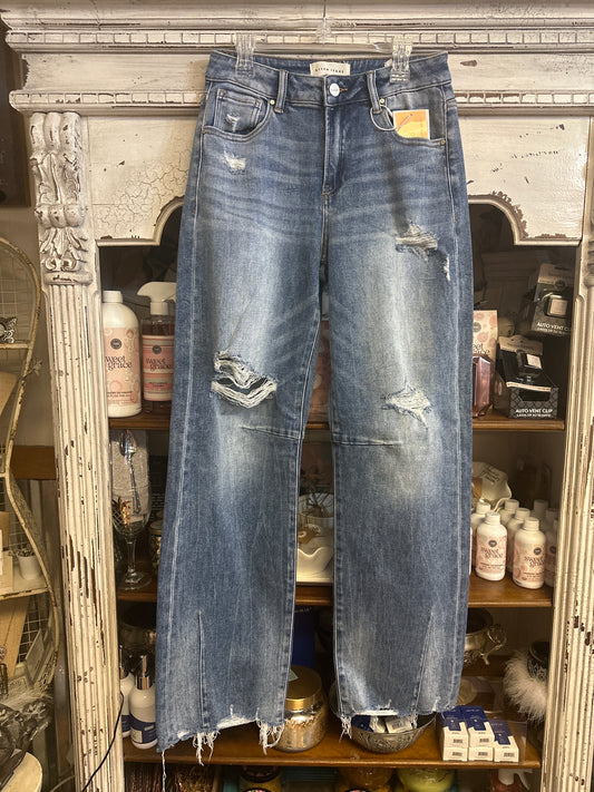 Risen denim