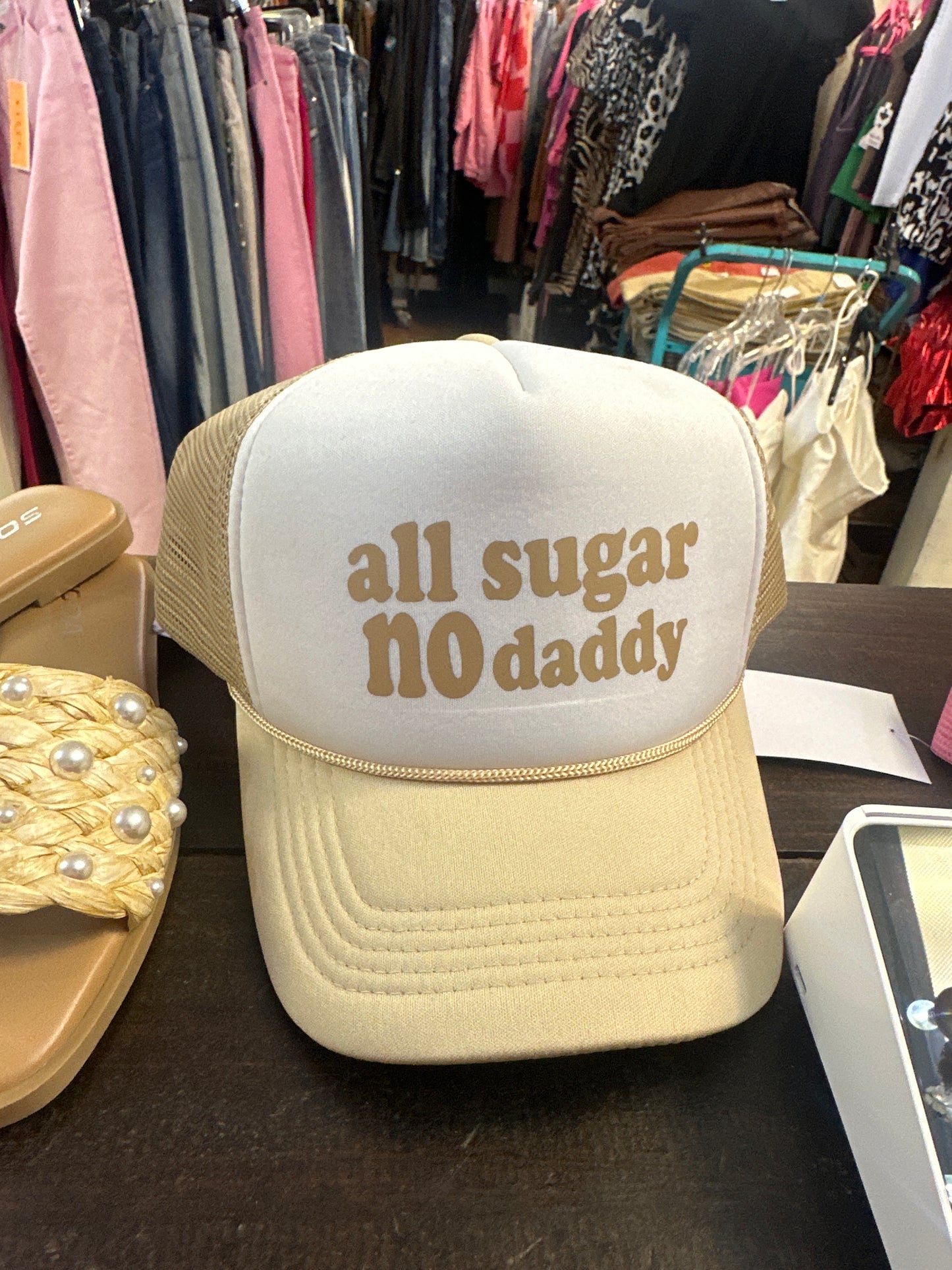 Trucker Hat all sugar no Daddy