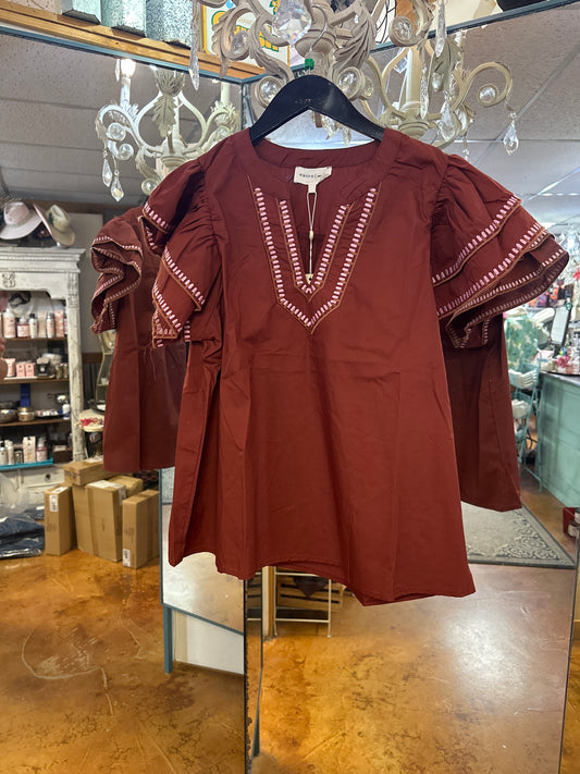 Blakely blouse