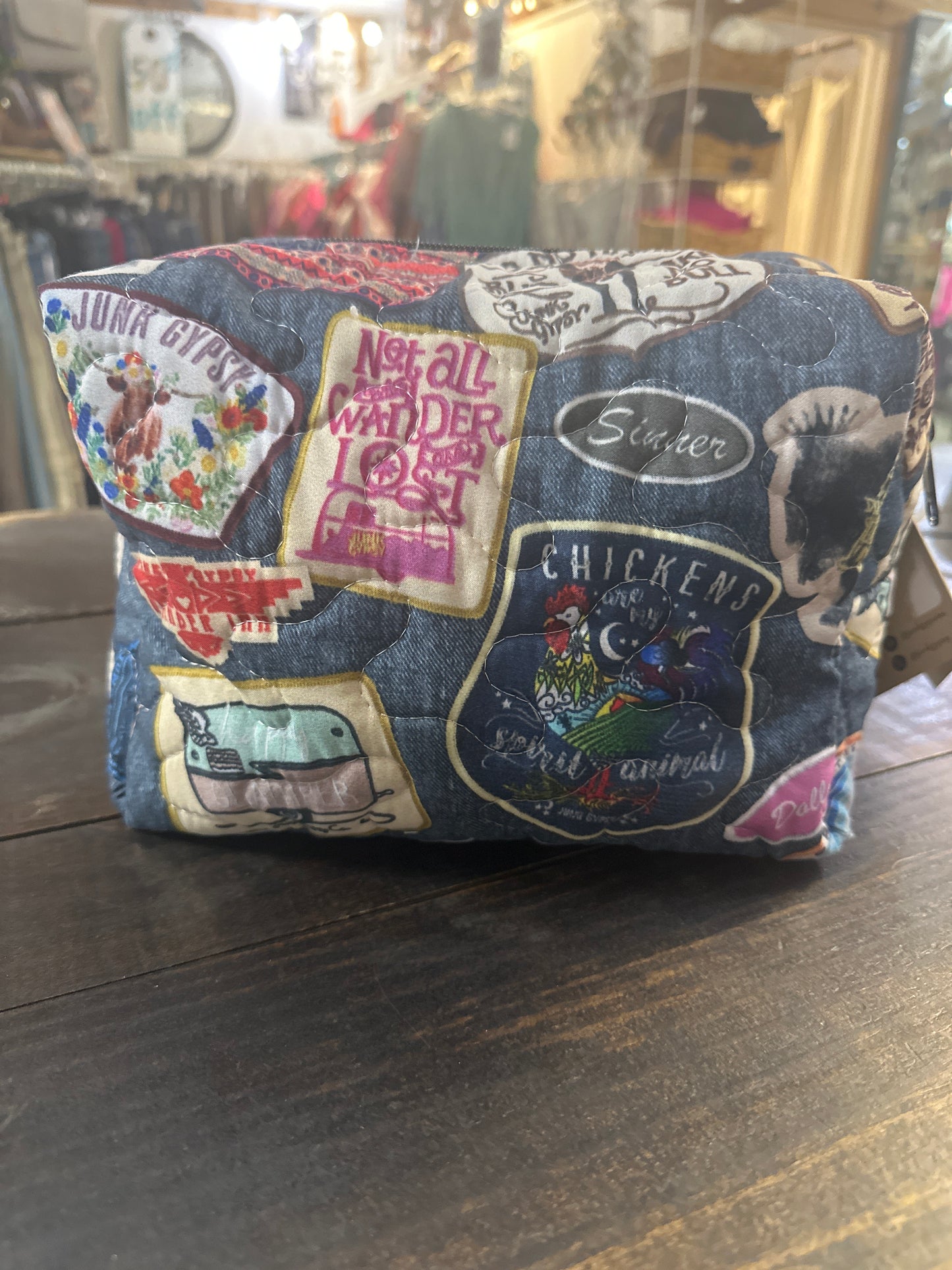 Junk Gypsy makeup bag