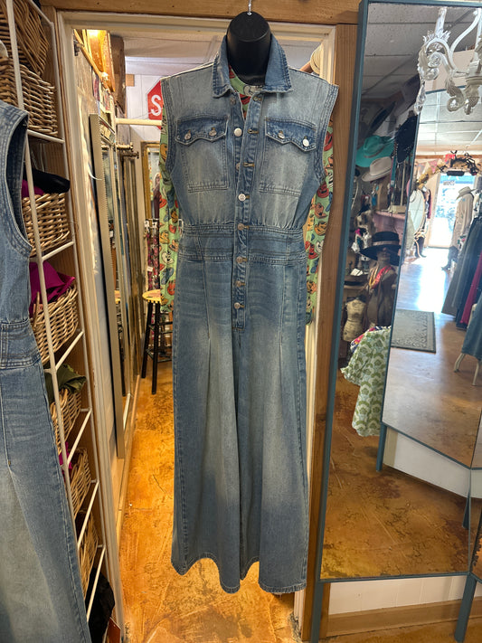Denim jumpsuit
