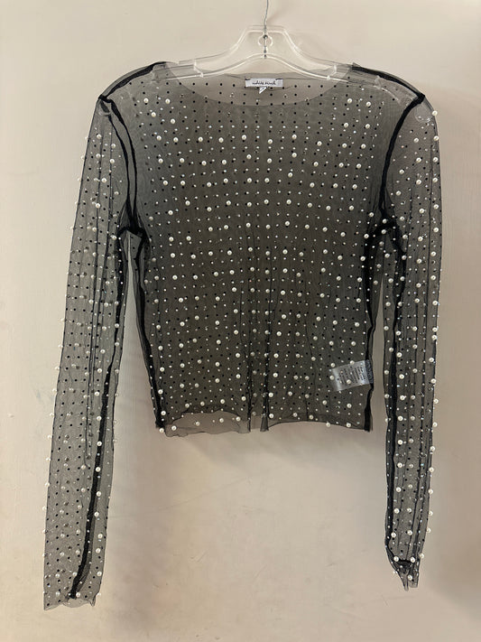 Pearl mesh Top