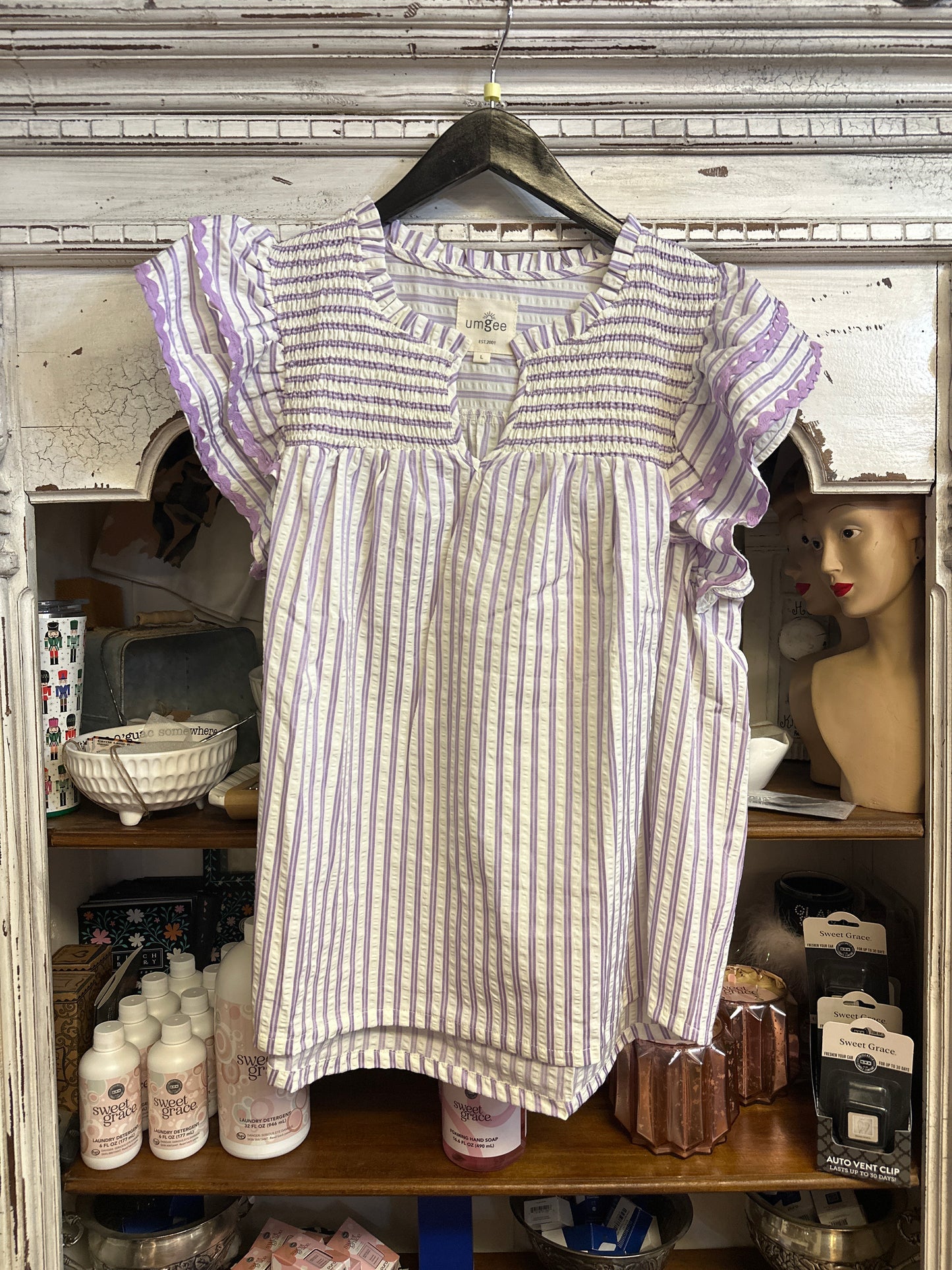Lavern ruffle top