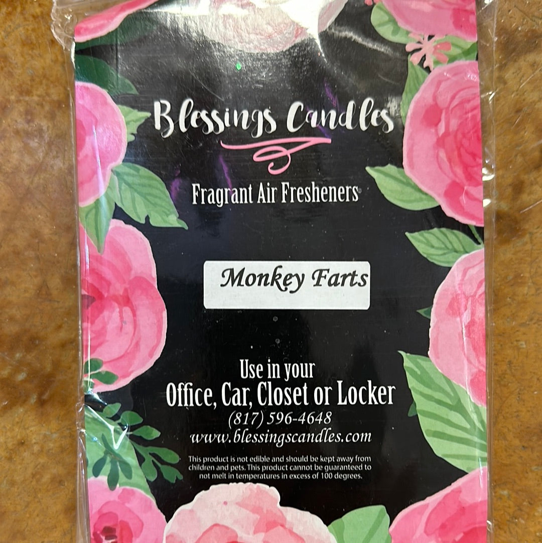 Car Candle Monkey Farts