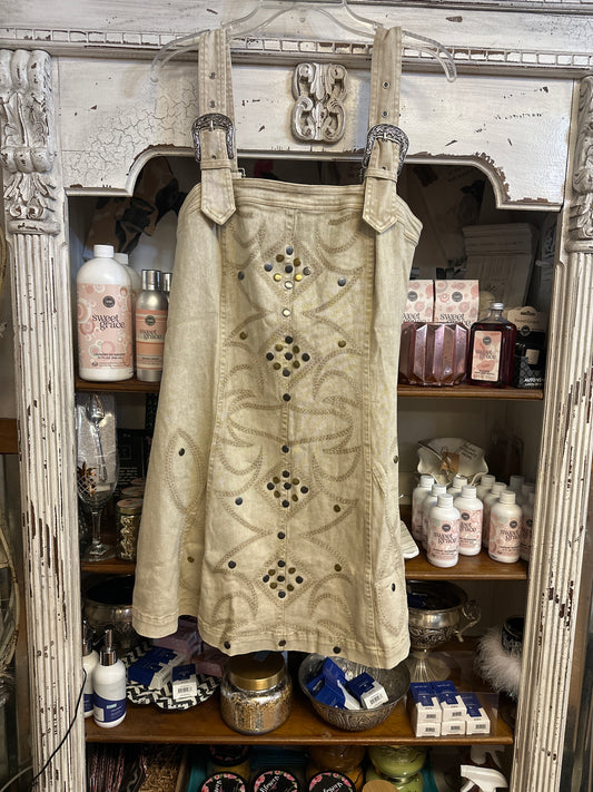 Studded Buckle dress