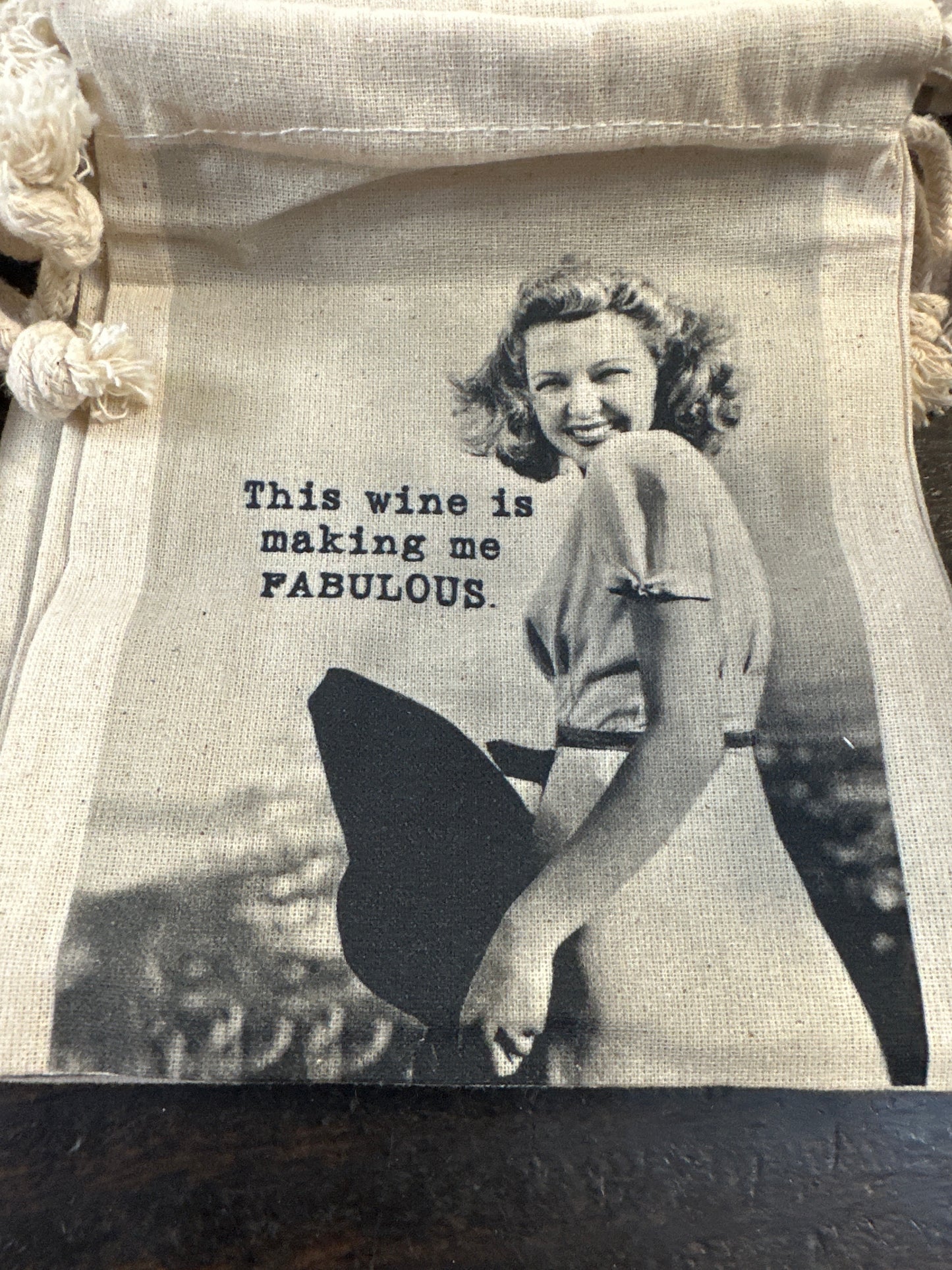 Drawstring gift bags