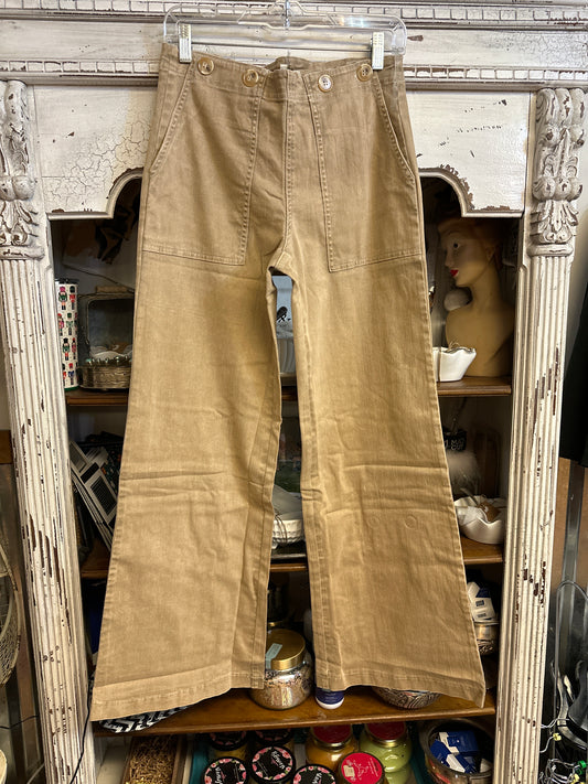 Khaki denim