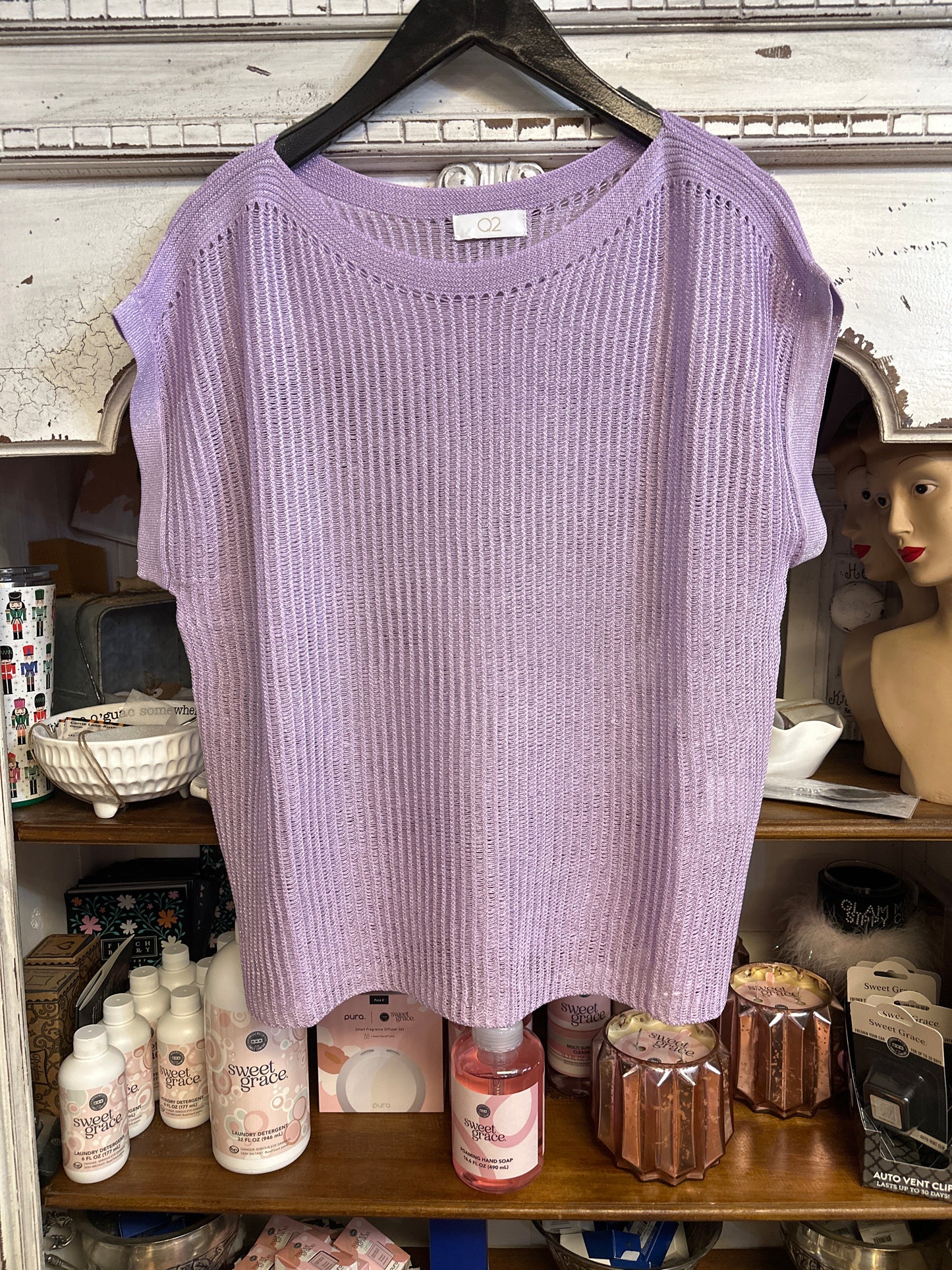Lavender sweater