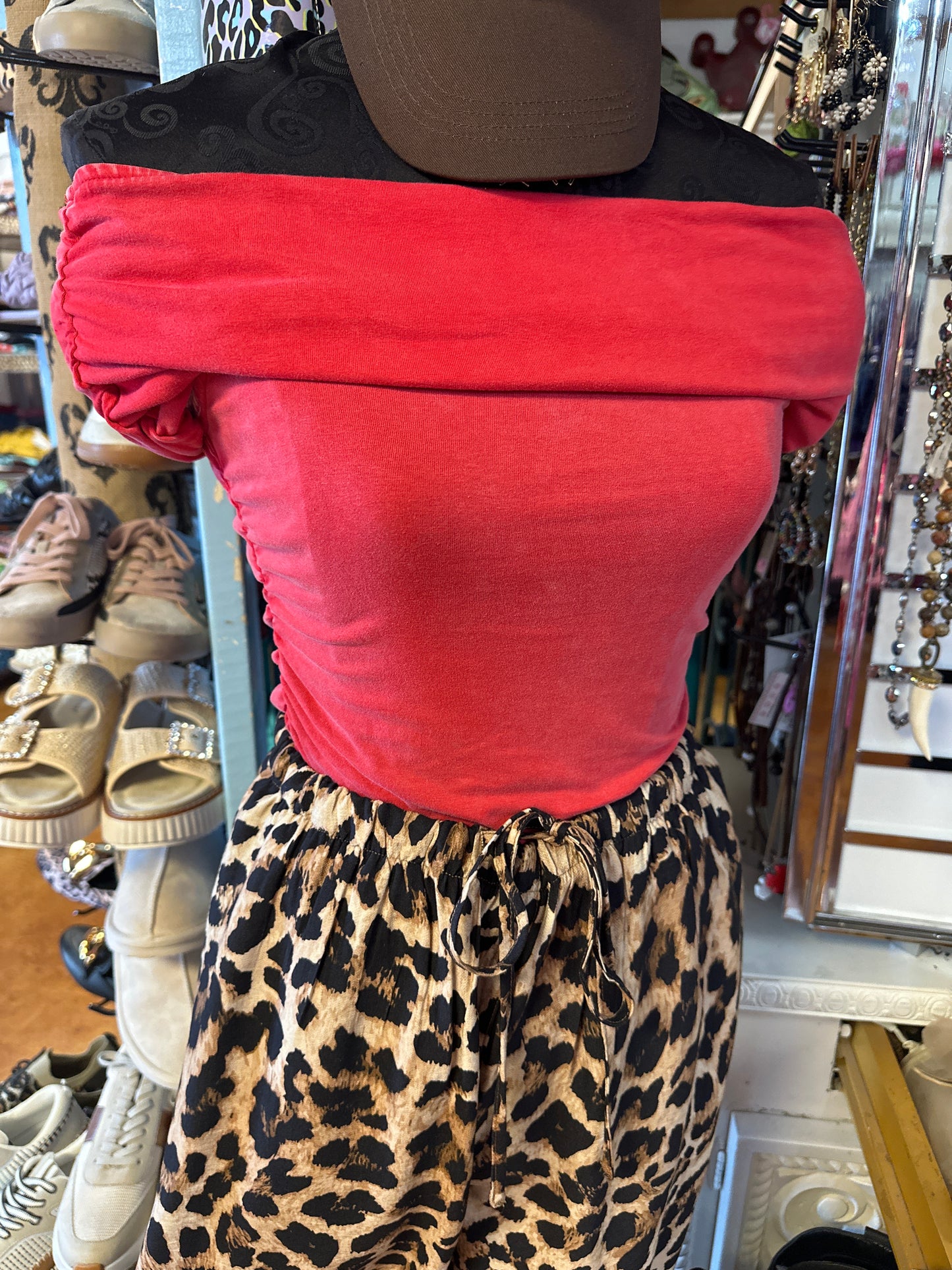 Off-The-Shoulder Tee