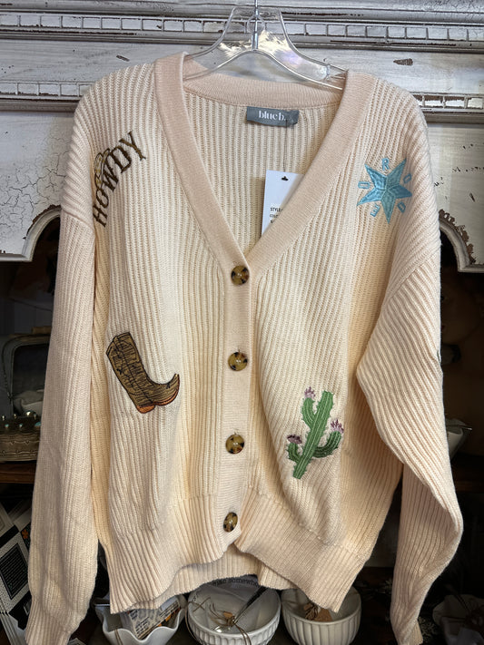 Western cardigan