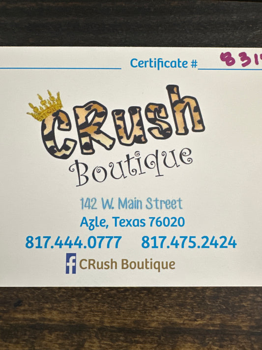 Gift card
