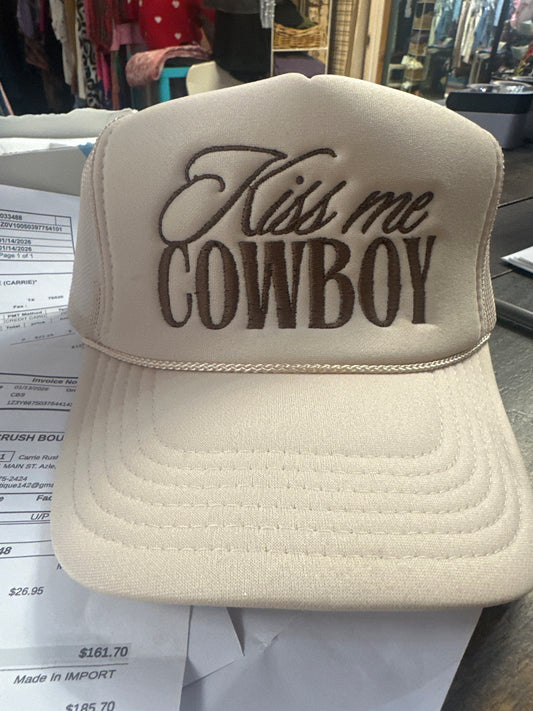 Kiss me cowboy hat