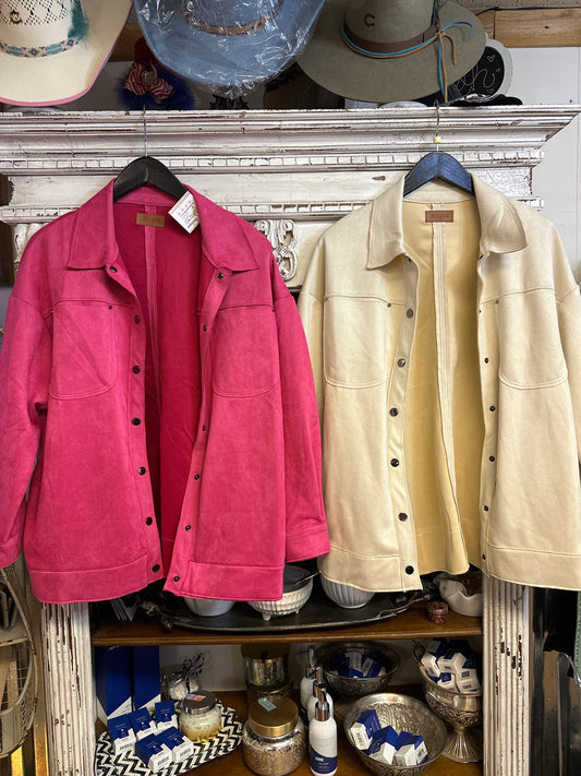 Suede jacket