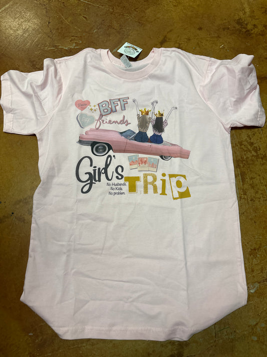 BFF girls trip tee