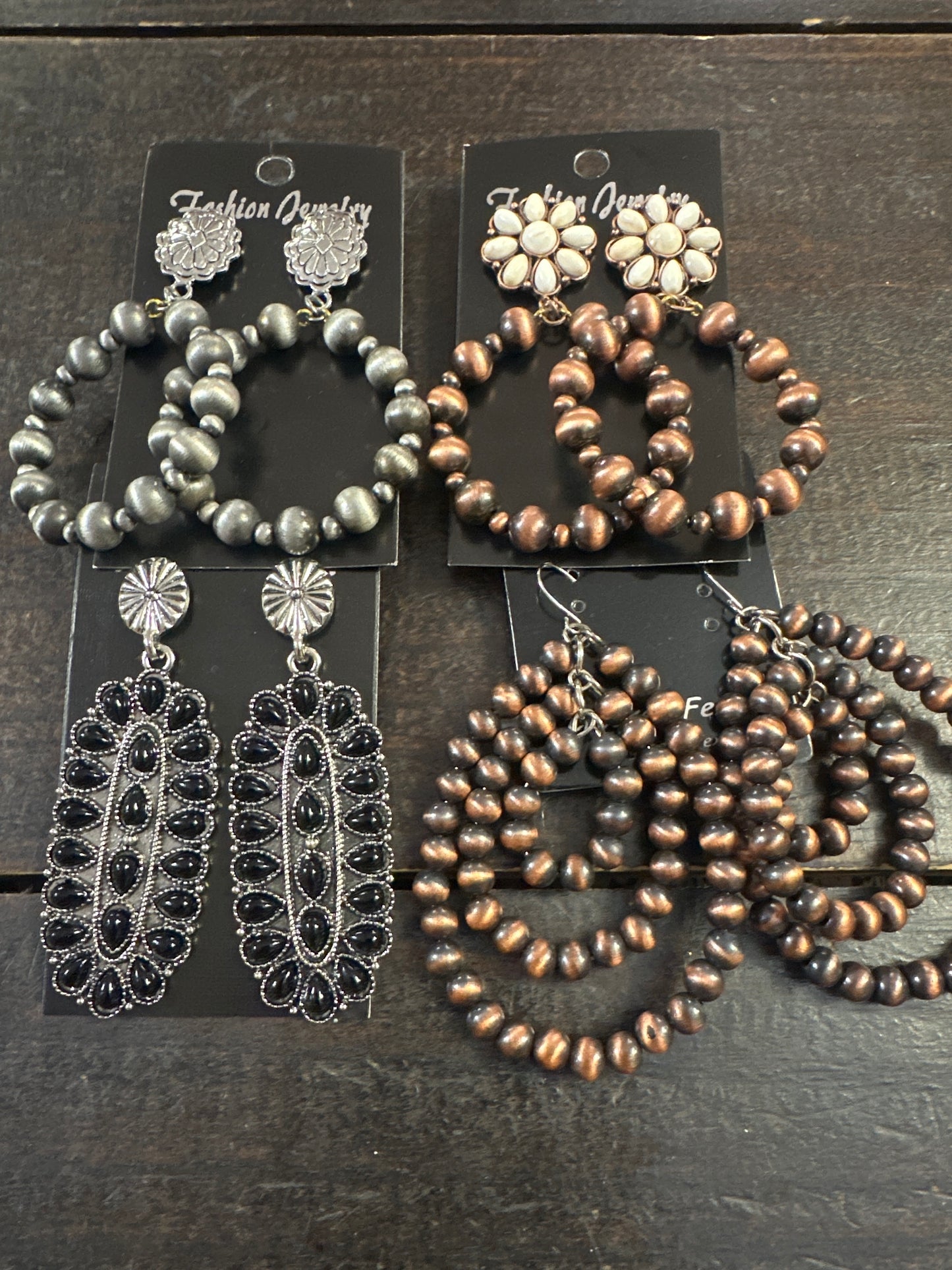 SW earrings