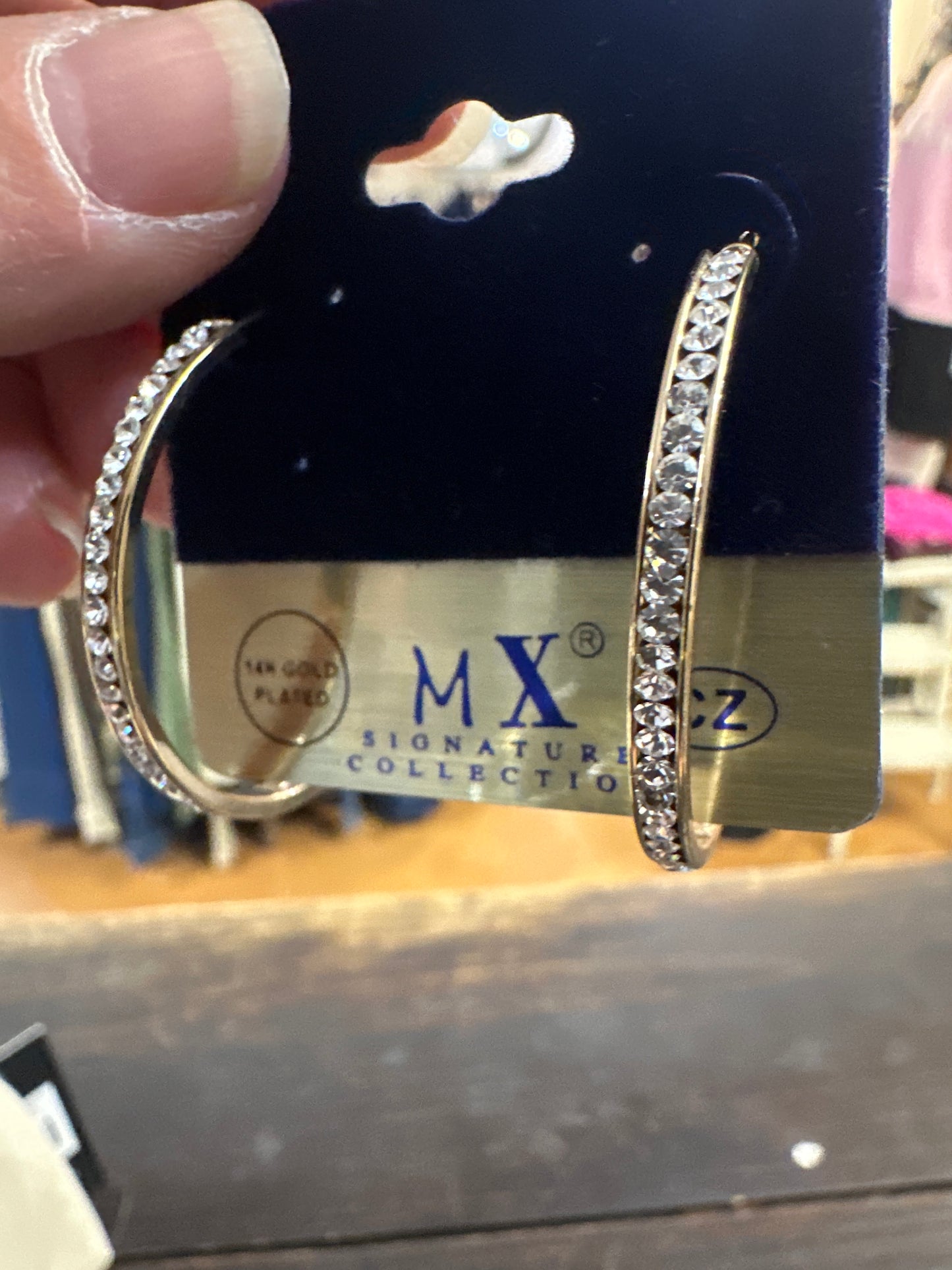 Blingy Hoops
