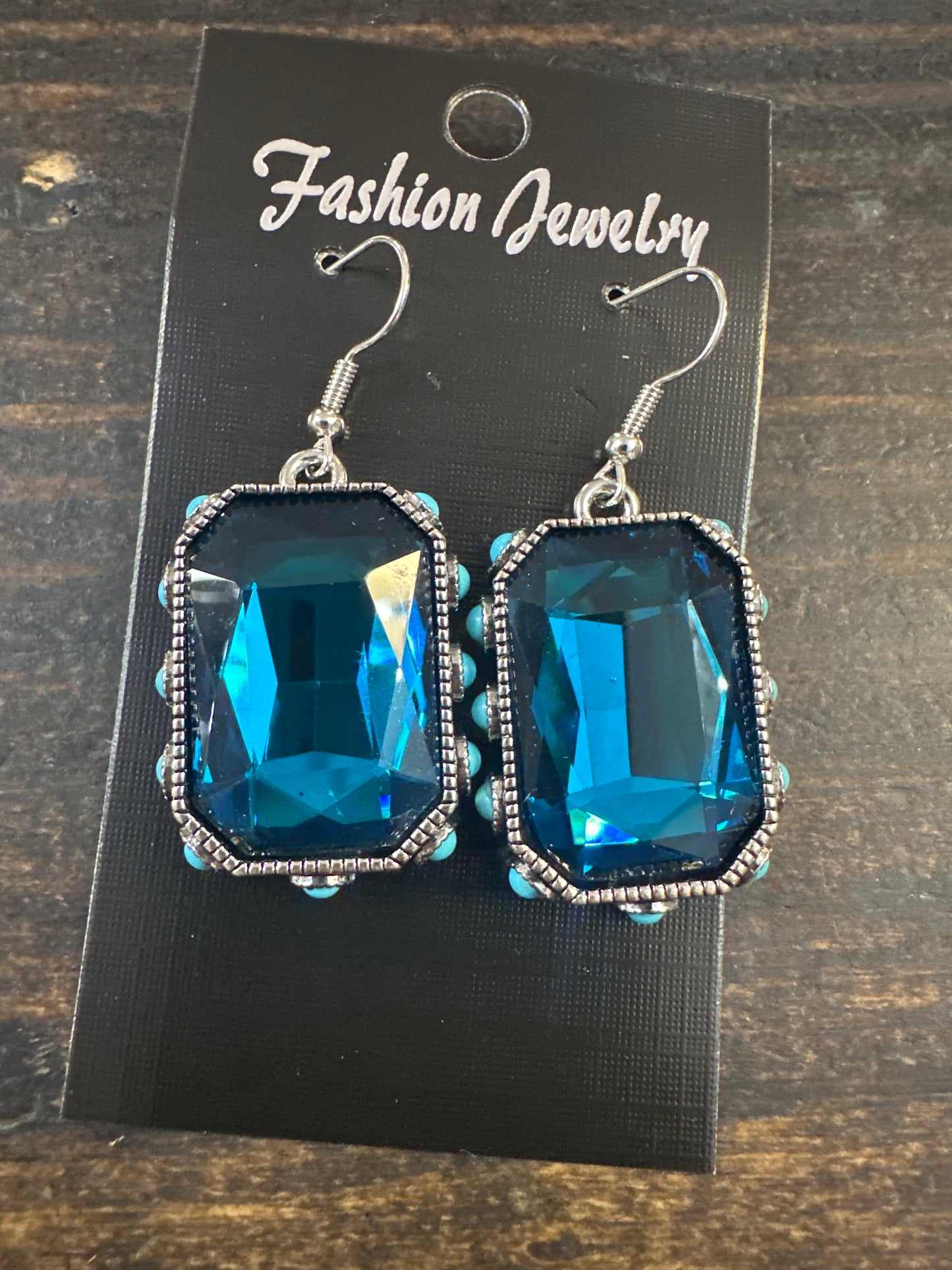 Crystal & Turq ear
