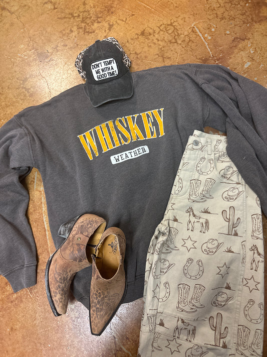 Whiskey sweatshirt