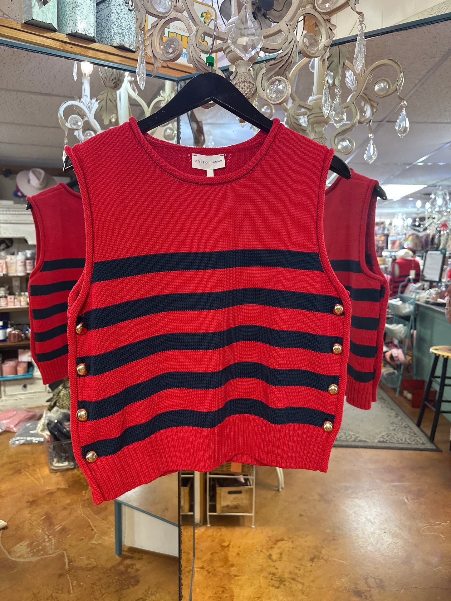 Stripe nautical sweater