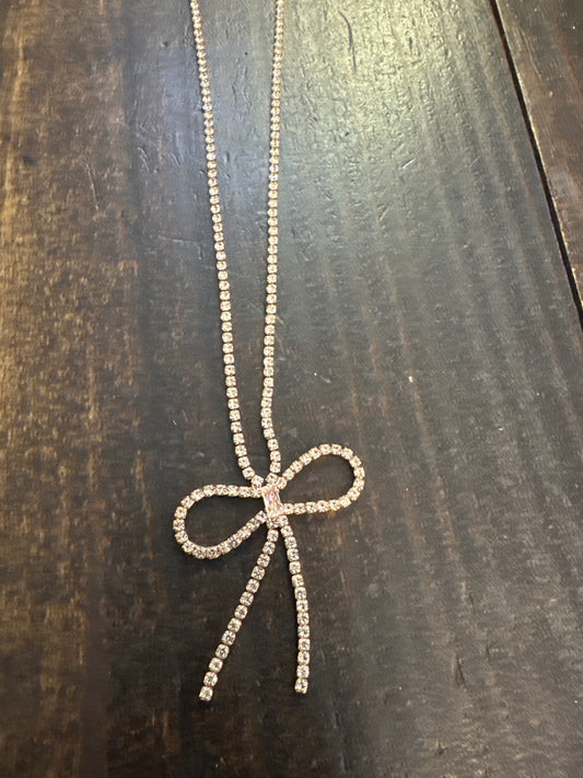 Bow Necklace