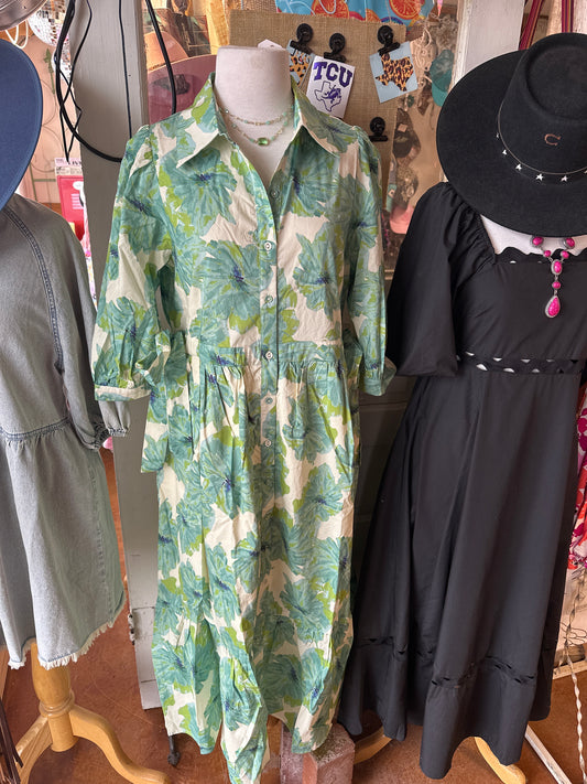 Sage Dress