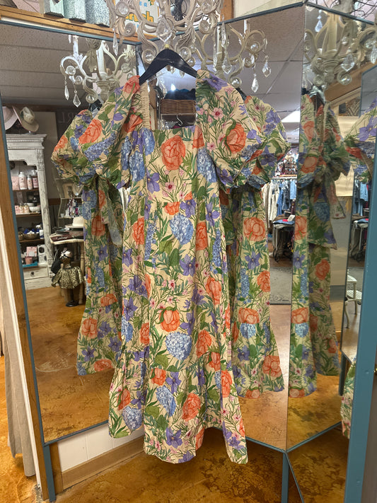 Spring midi dress