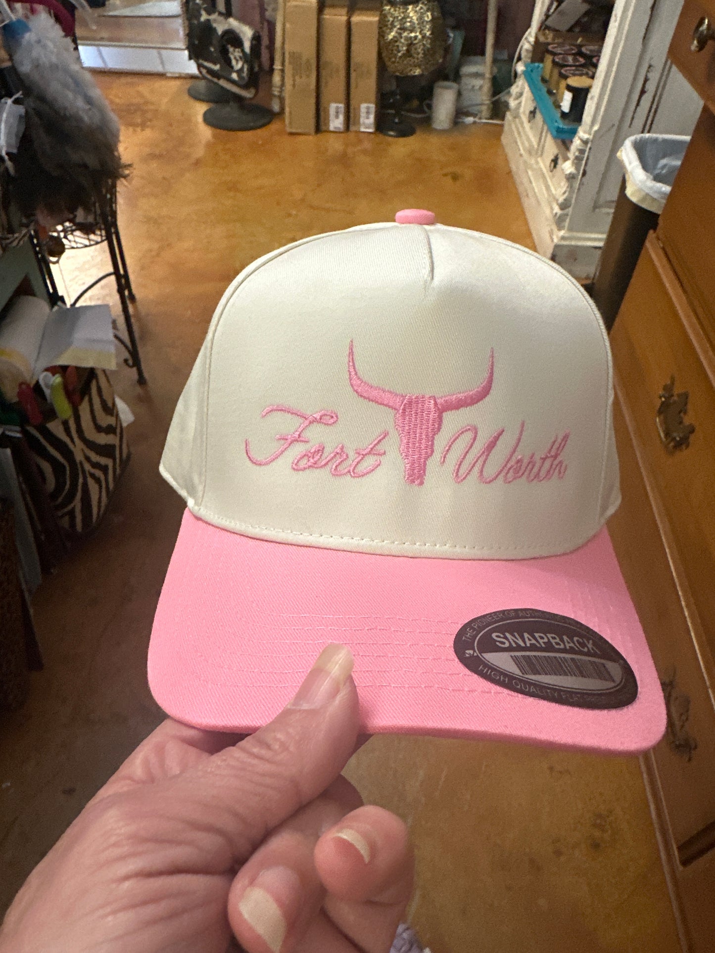 Fort Worth longhorn cap