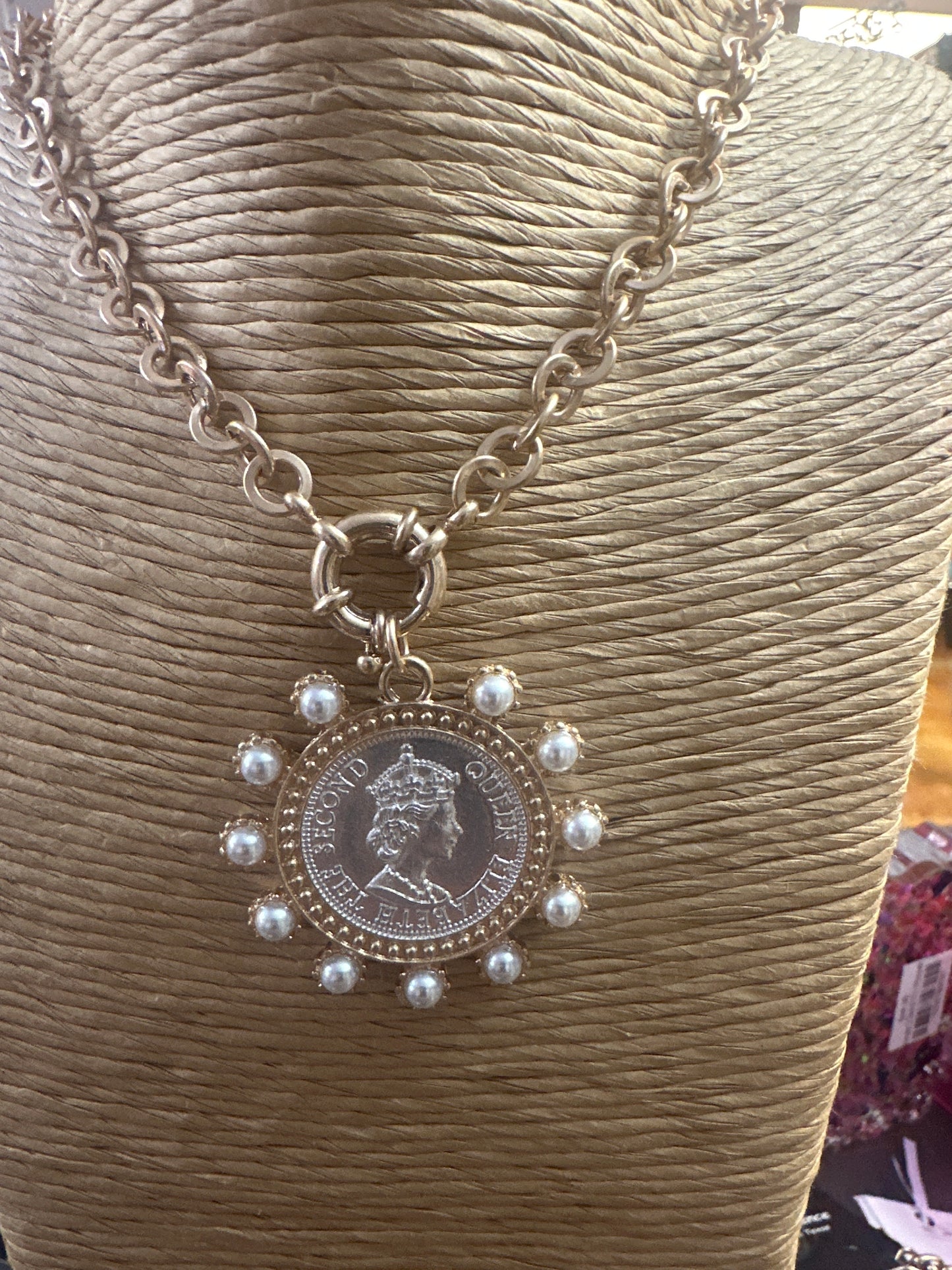 Coin necklace