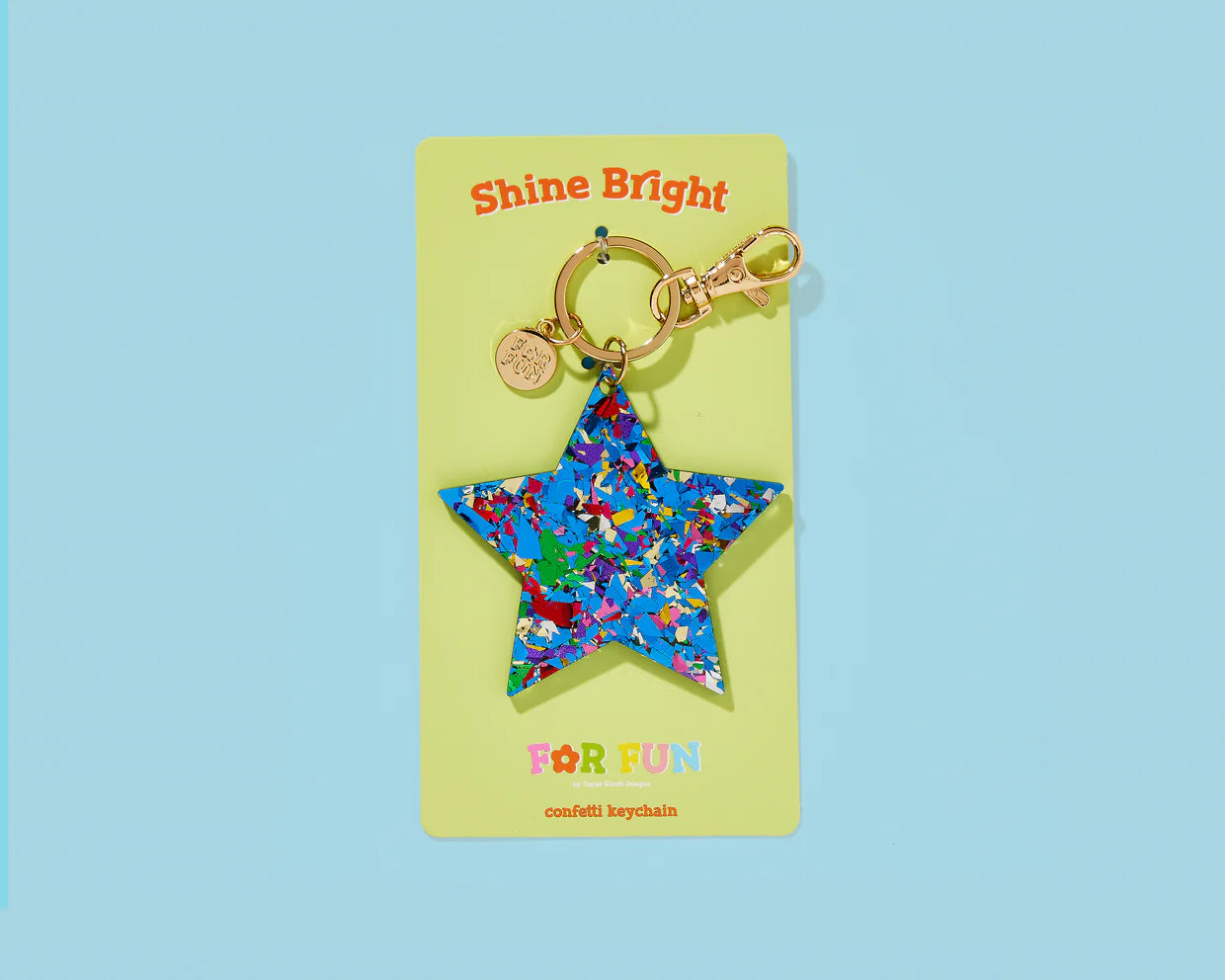 Confetti Keychain