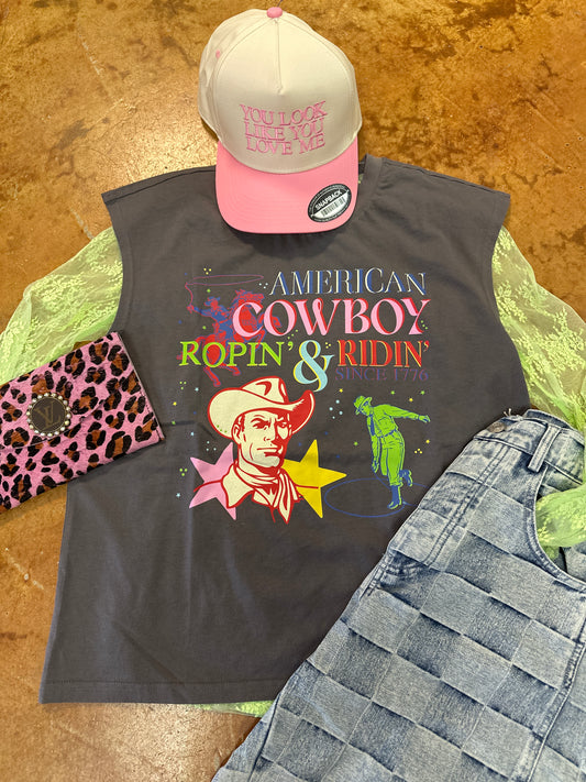 American Cowboy tee