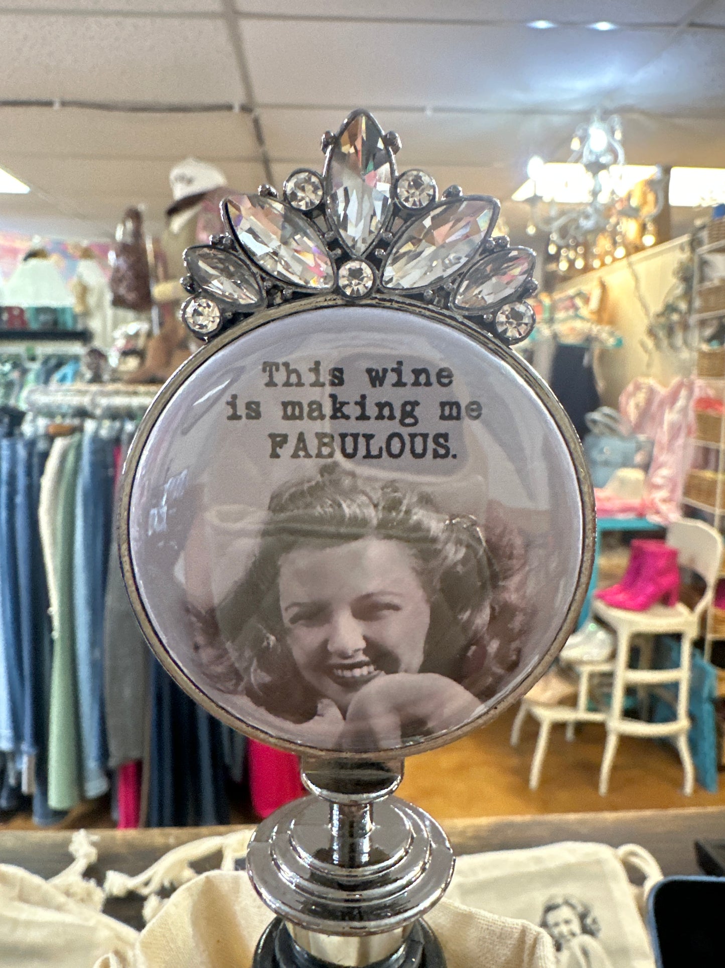 Wine topper