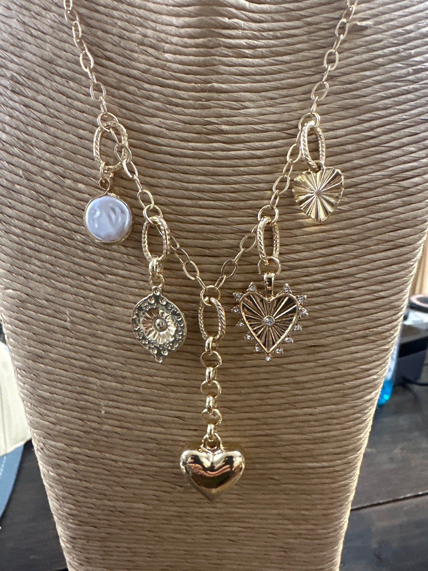 Valentino charm necklace