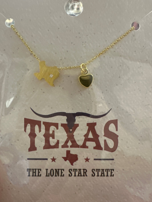 Small Tx necklace