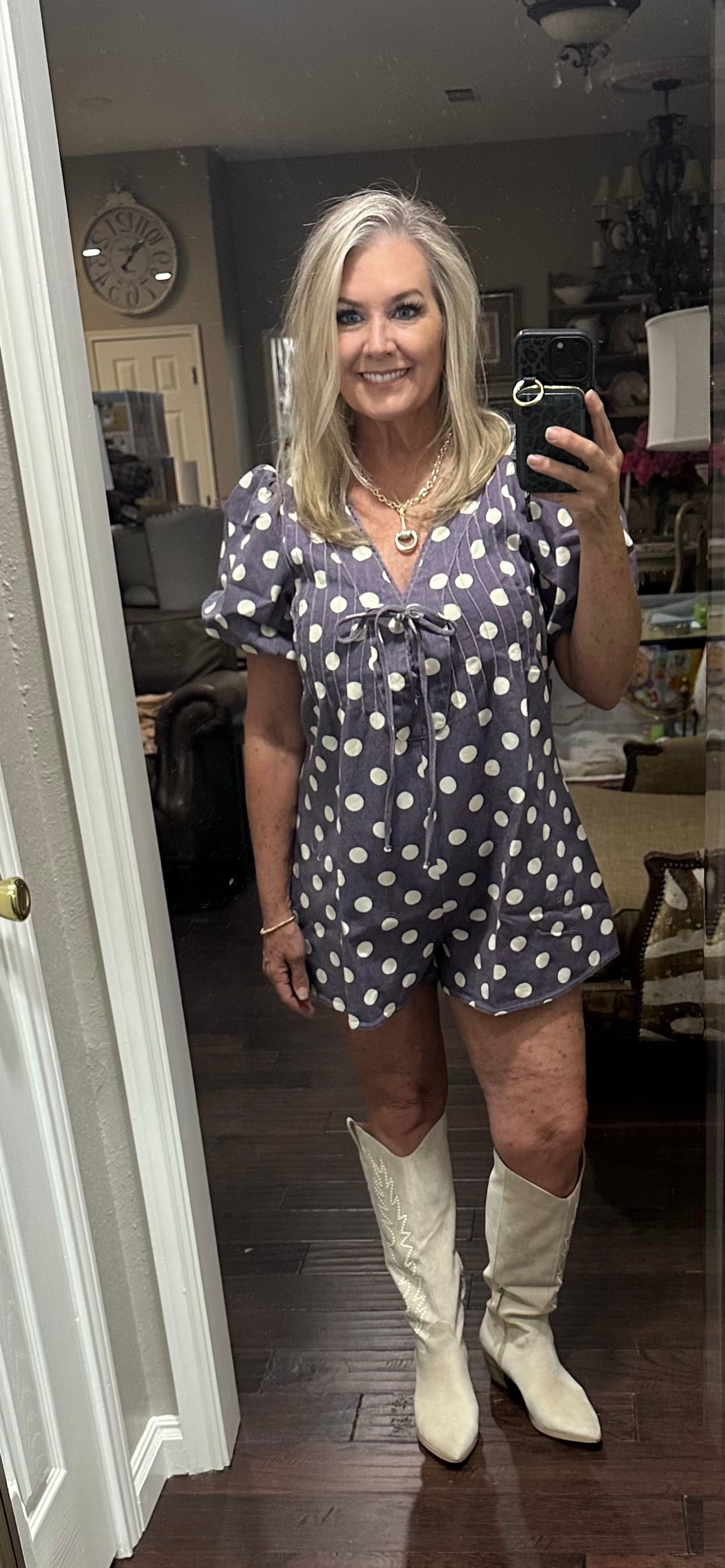 Polkadot romper