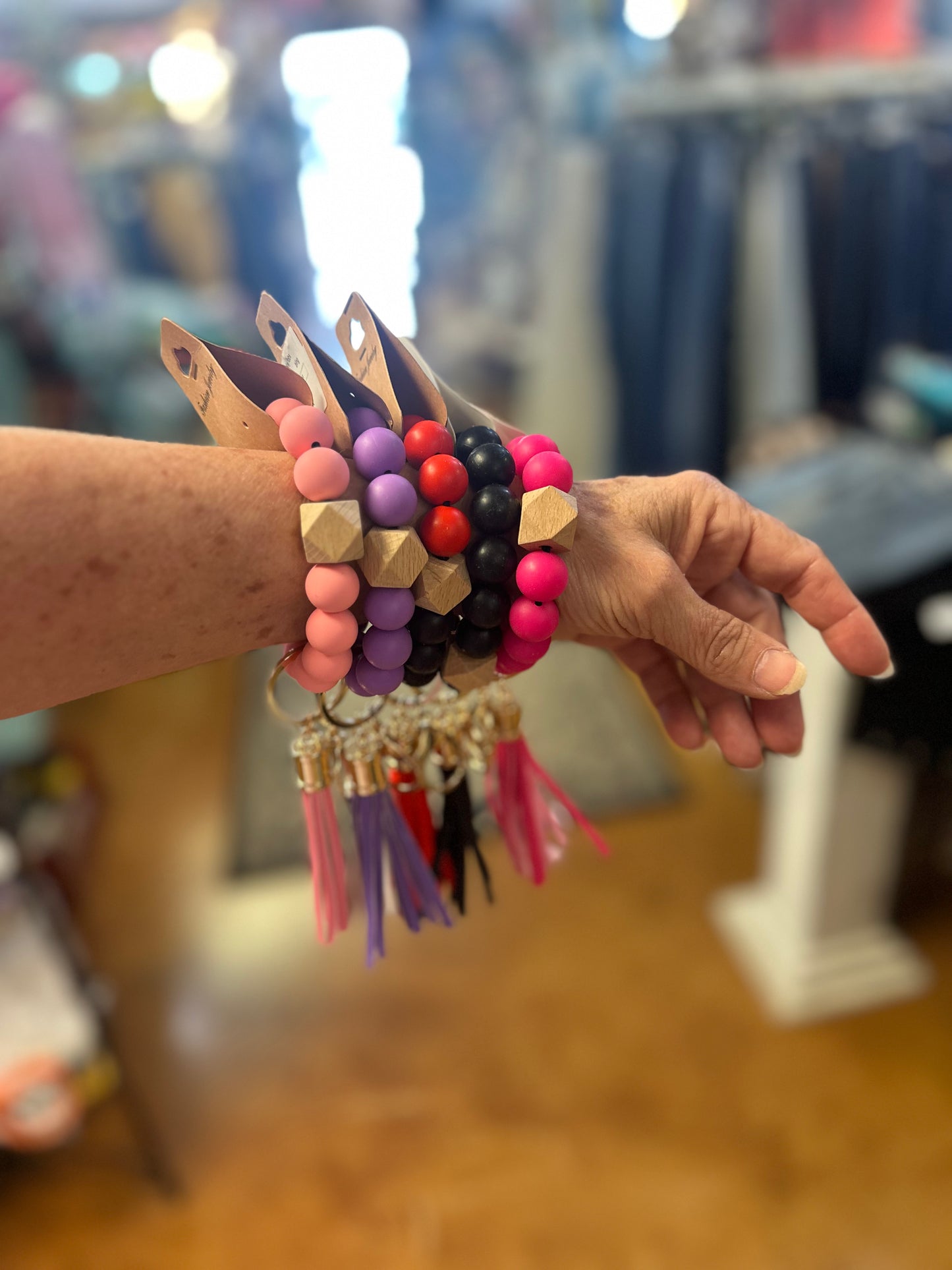 Glam key fobs