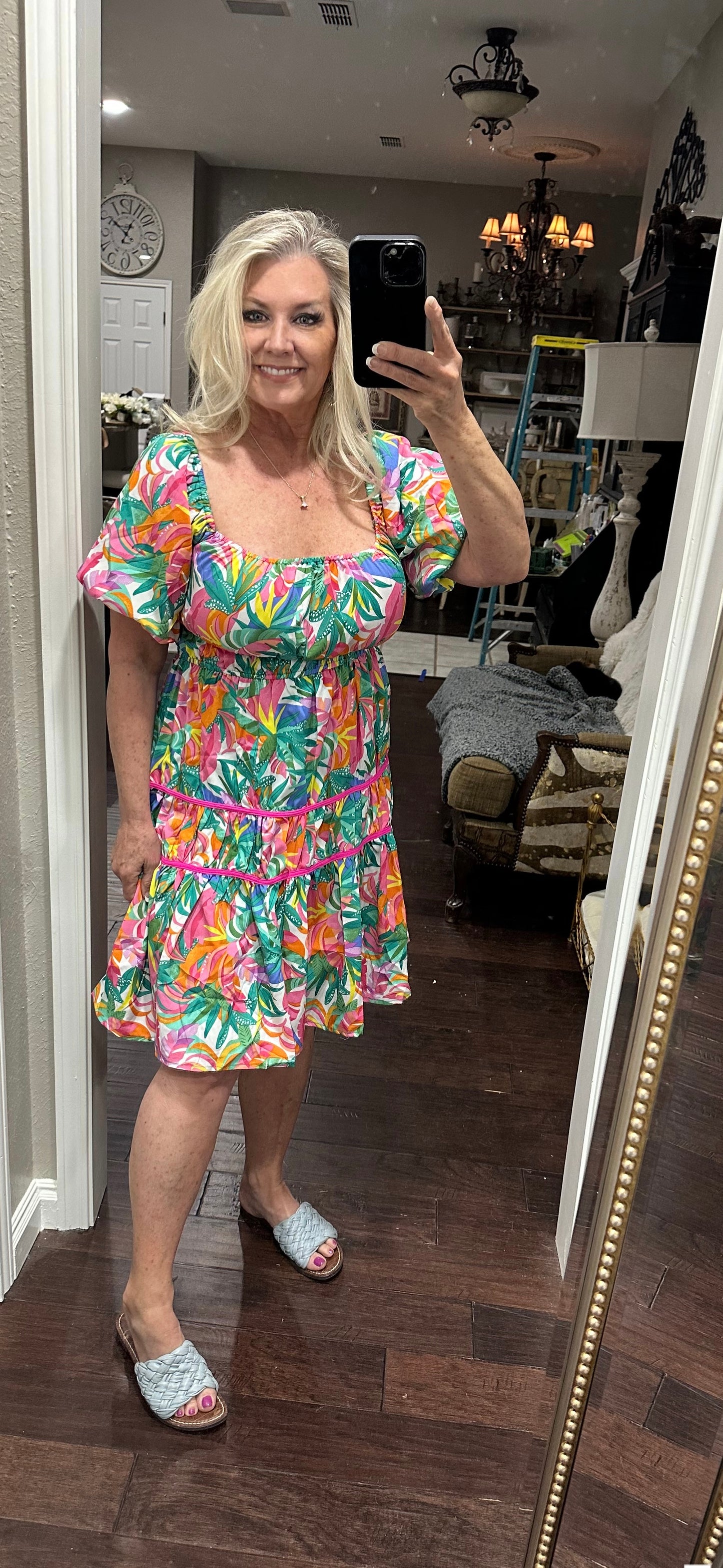 Off-the-Shoulder Vacation Dress