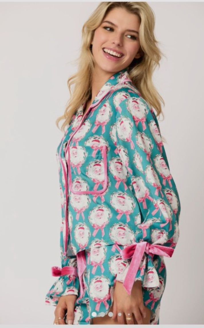 Santa Christmas pj’s