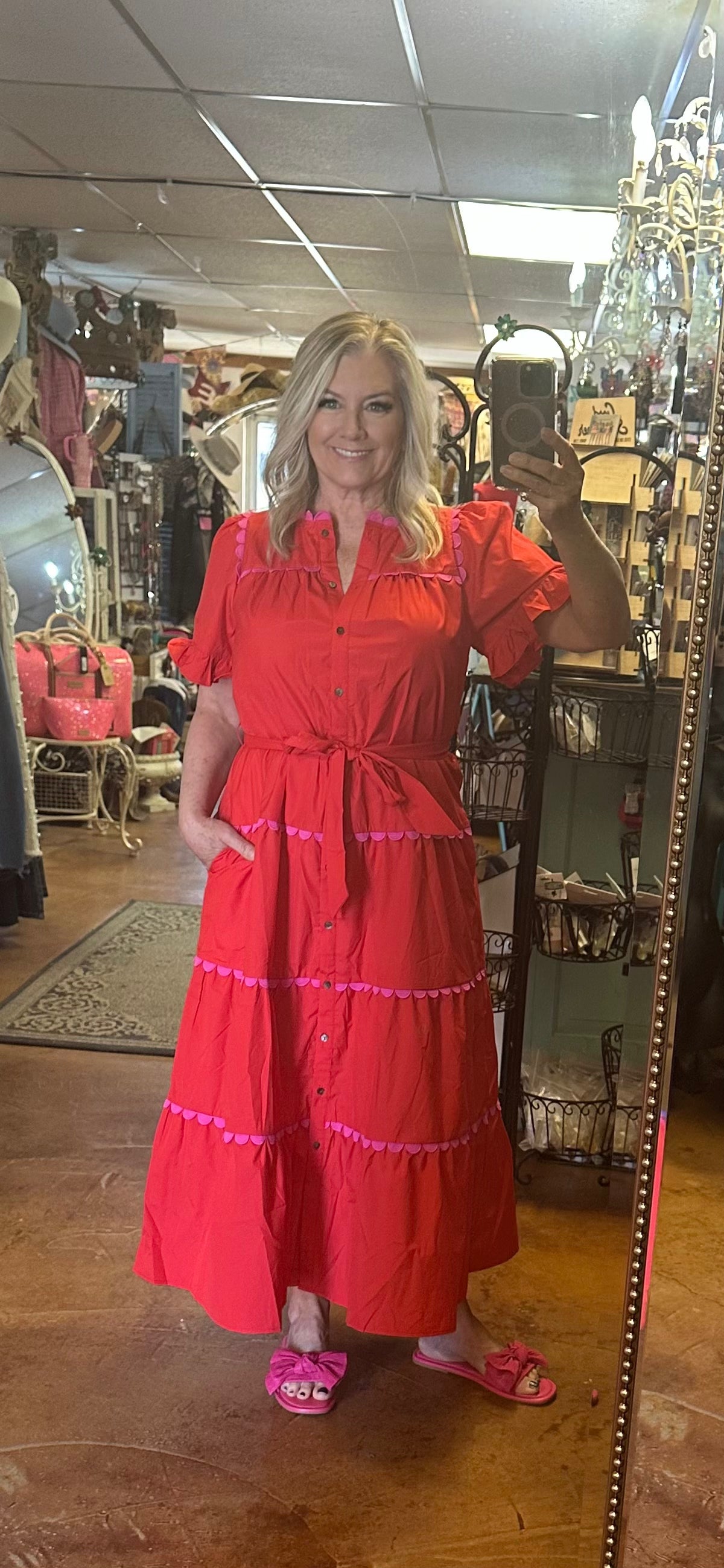 Sweetheart Midi-Dress
