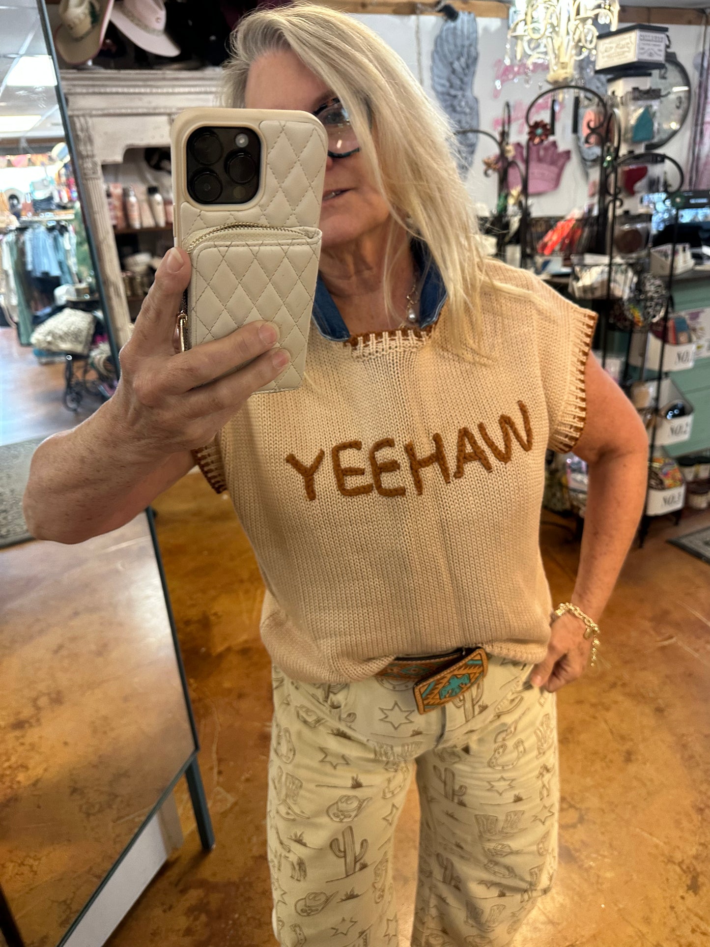 Yeehaw sweater