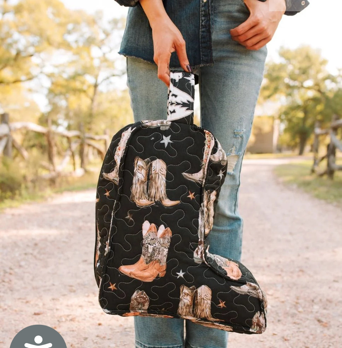 Junk gypsy boot bag
