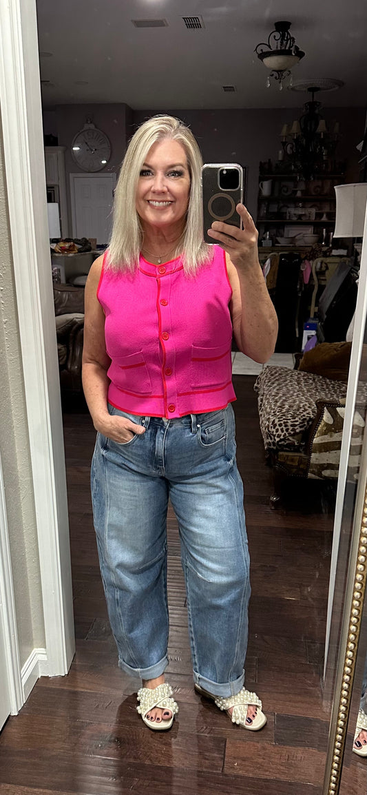 Barrel jeans