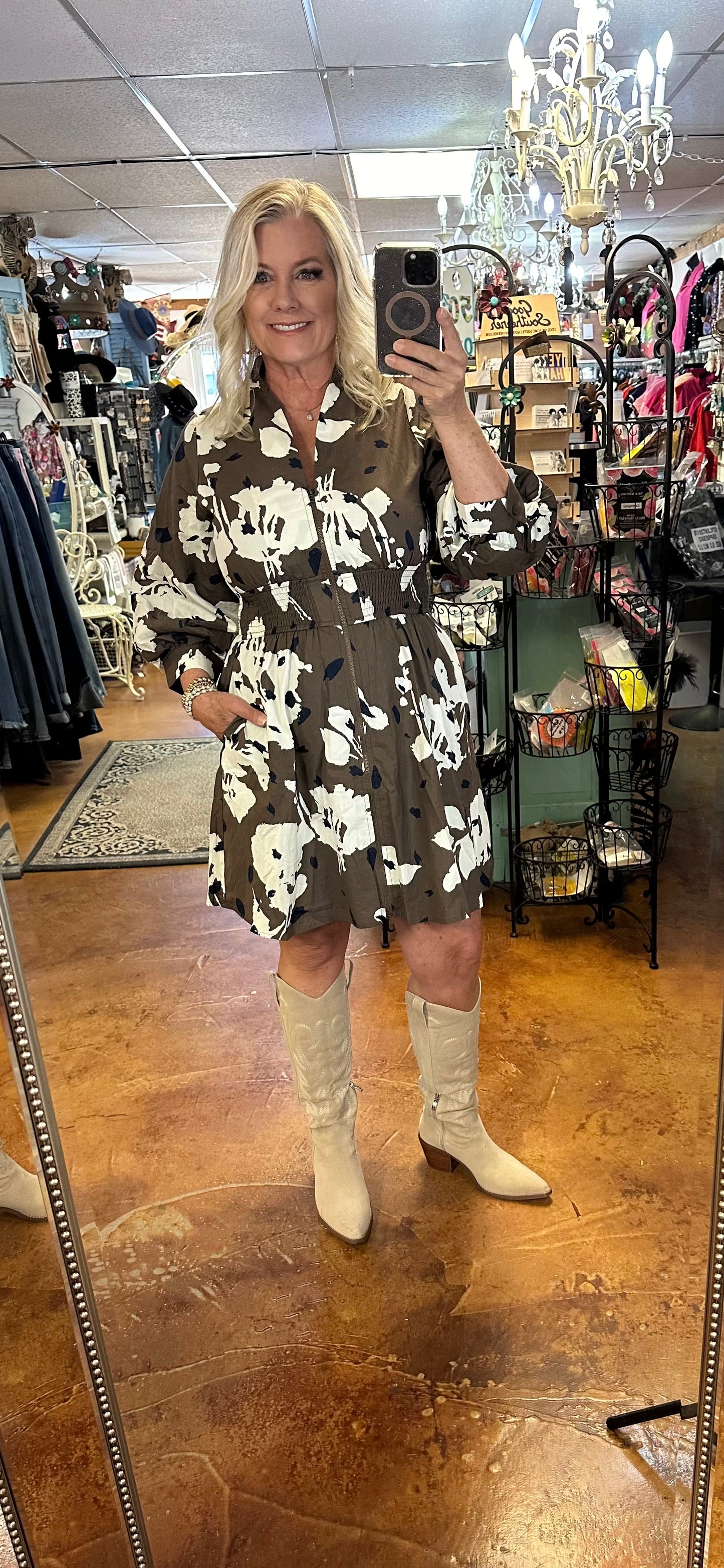 Dusty dress