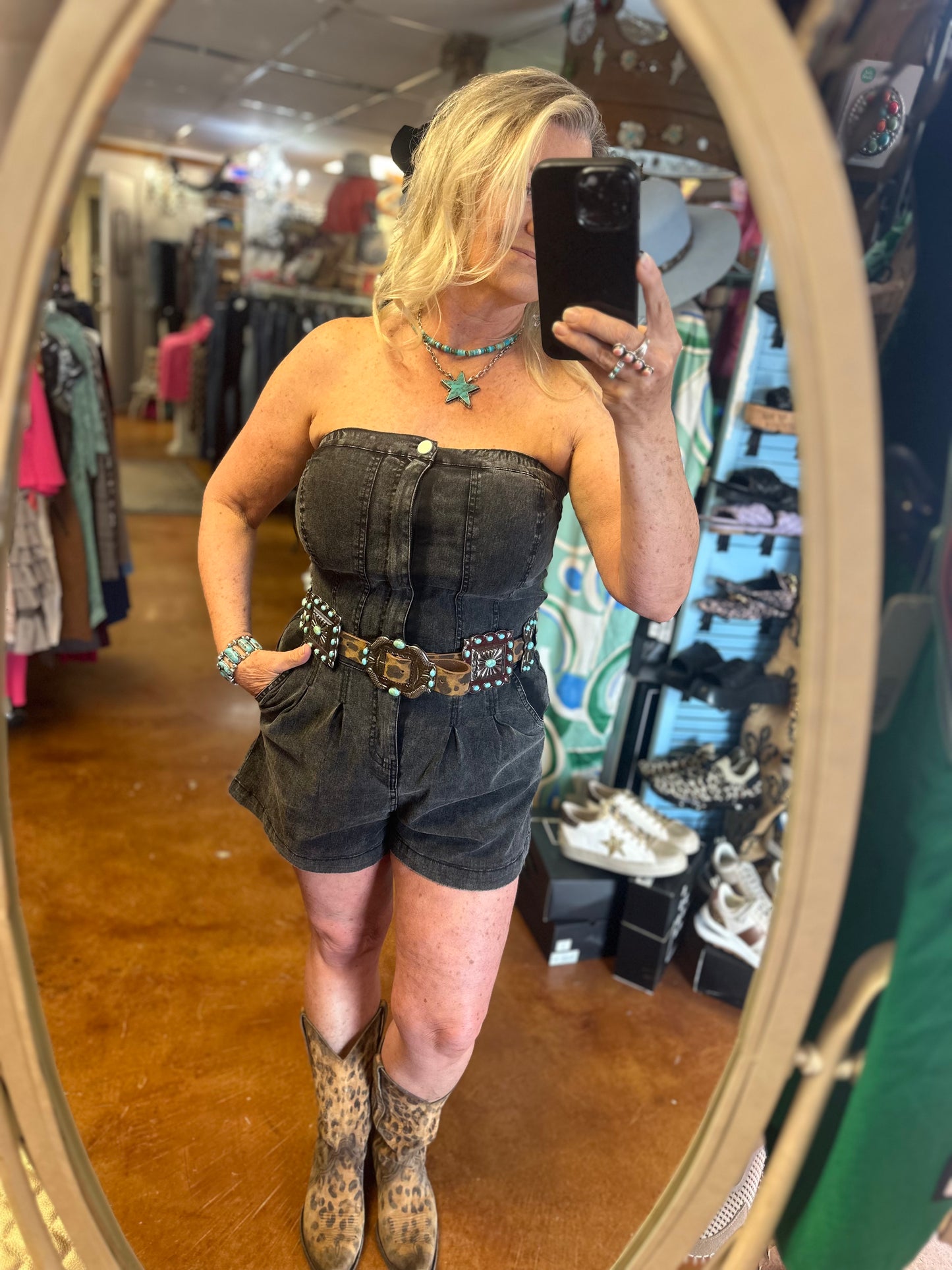 Distressed Romper
