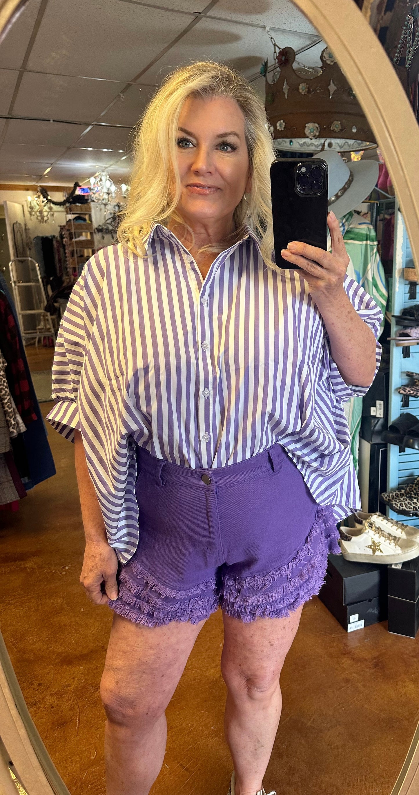 Tailgating TCU Shorts 1063
