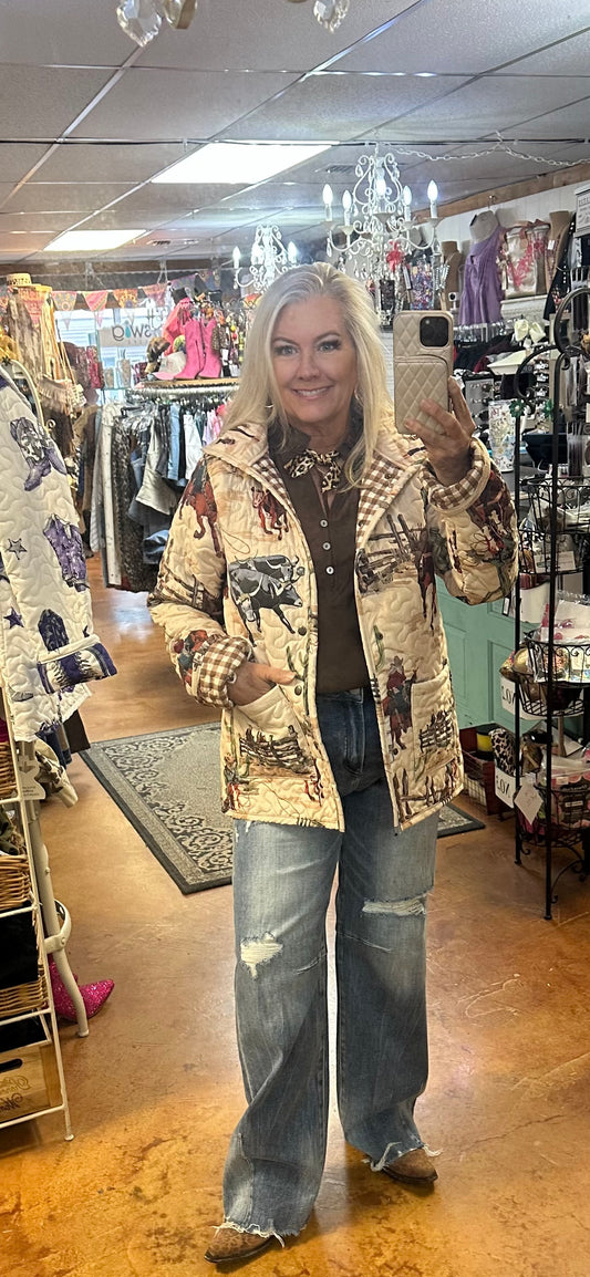 Quilted Ida jacket